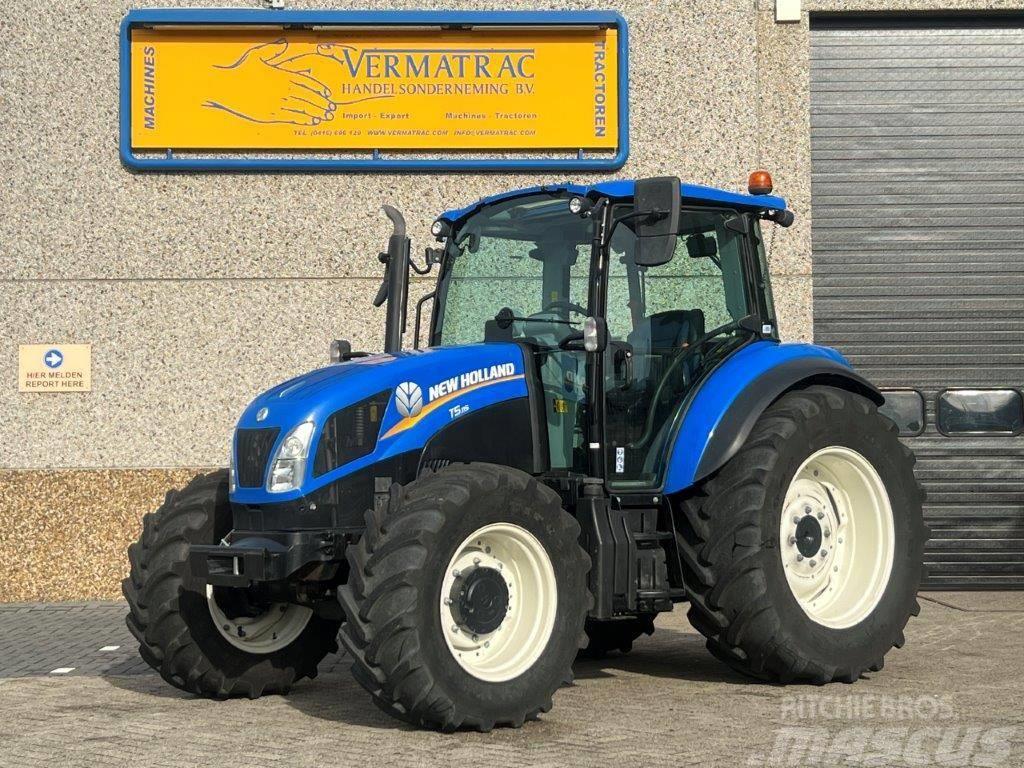 New Holland T5.115 Utility - Dual Command, climatisée, rampant Tractoare