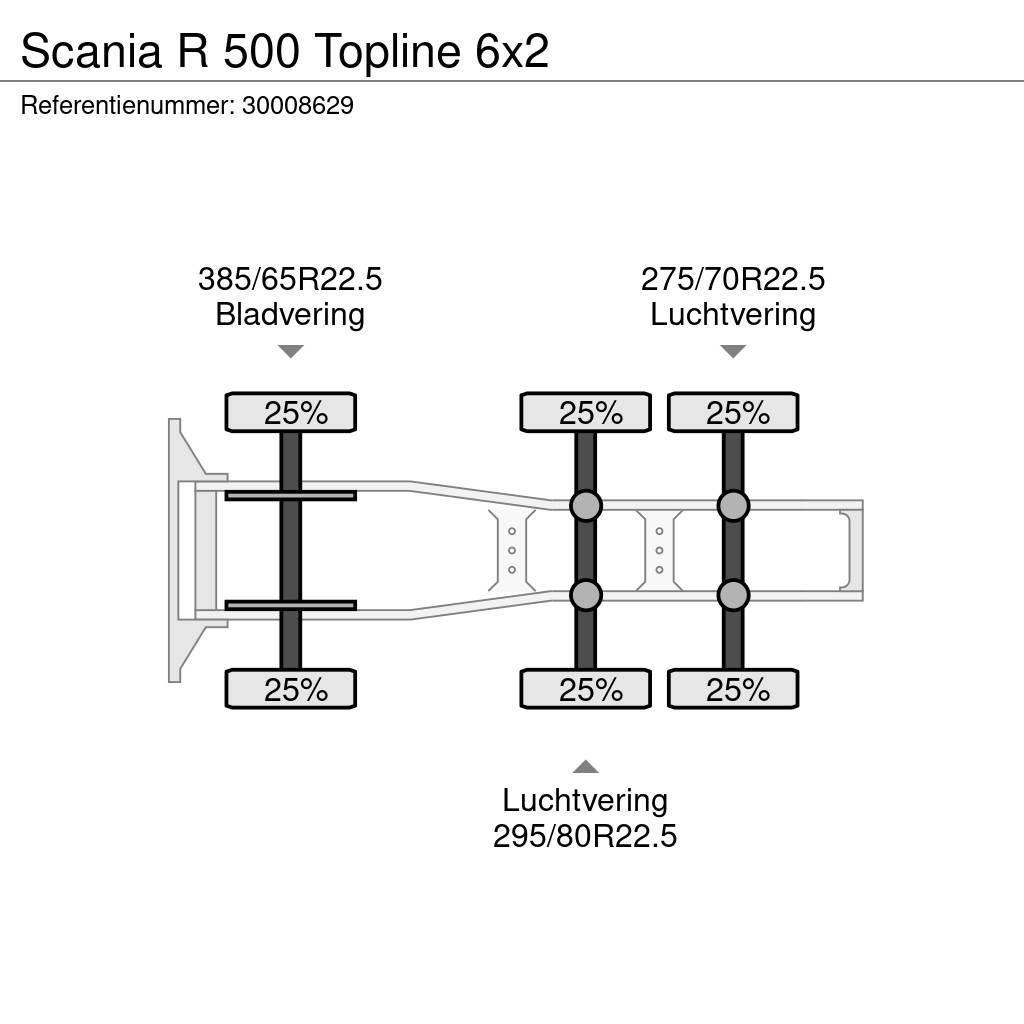 Scania R 500 Topline 6x2 Autotractoare