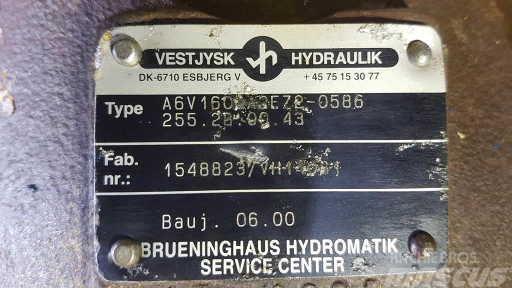 Brueninghaus Hydromatik A6V160DA2EZ2-0586 - Drive motor/Fahrmotor/Rijmotor Hidraulice
