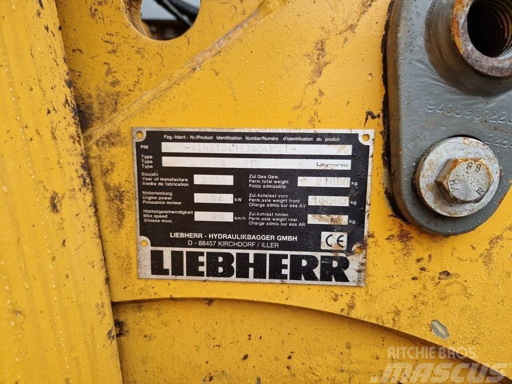 Liebherr A 316 Litronic Paleta de manipulare