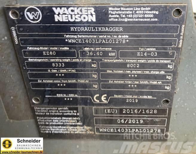 Wacker Neuson EZ 80 Excavatoare 7t - 12t