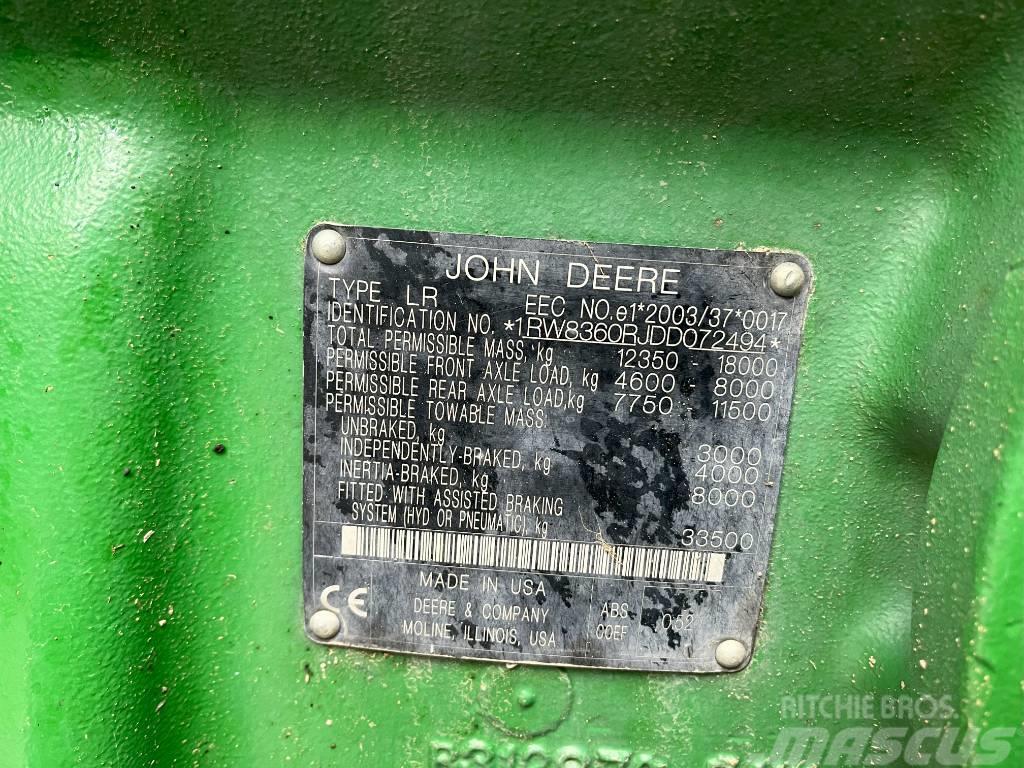 John Deere 8360 R Tractoare