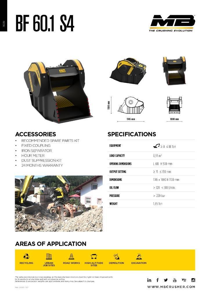 MB Crusher BF 60.1 S4 Concasoare mobile