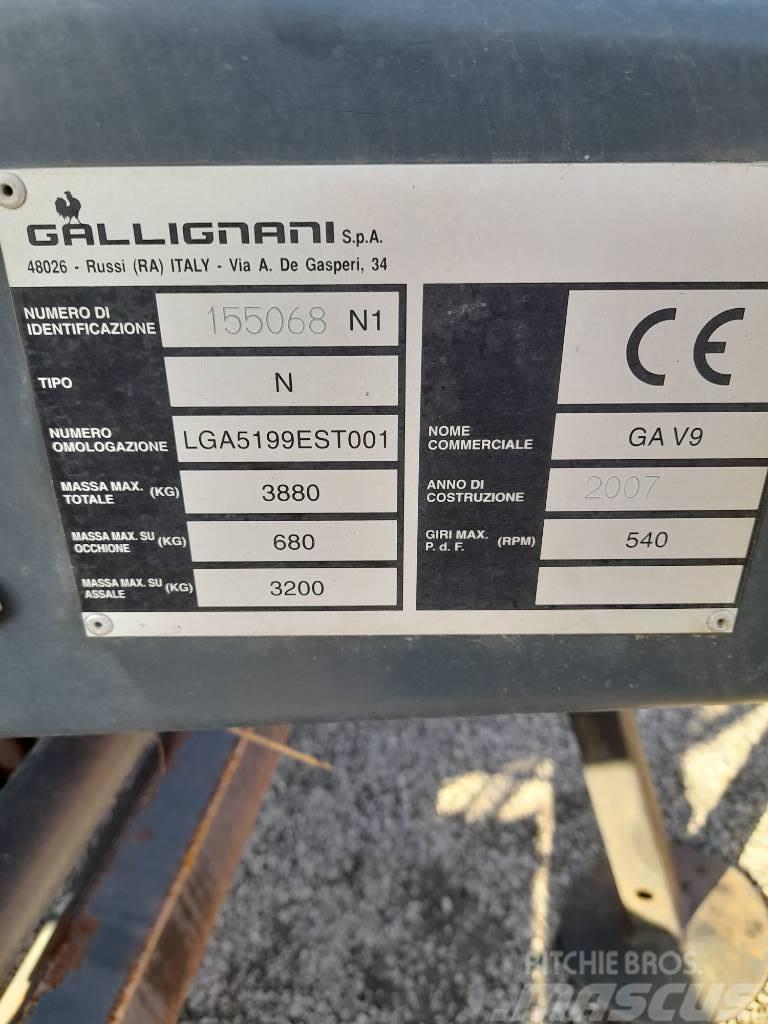 Gallignani GA V9 Industry Masina de balotat cilindric