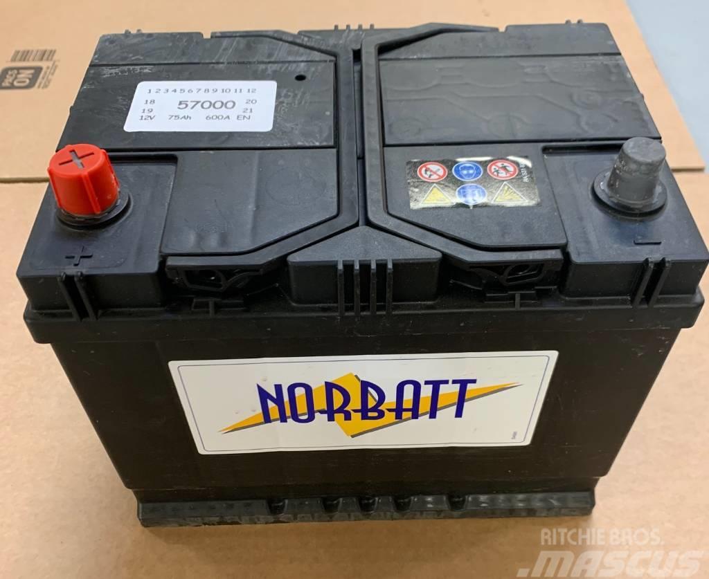  Norbatt Batteri 12V/75AH med BI Klack - 30-N57000 Radiatoare