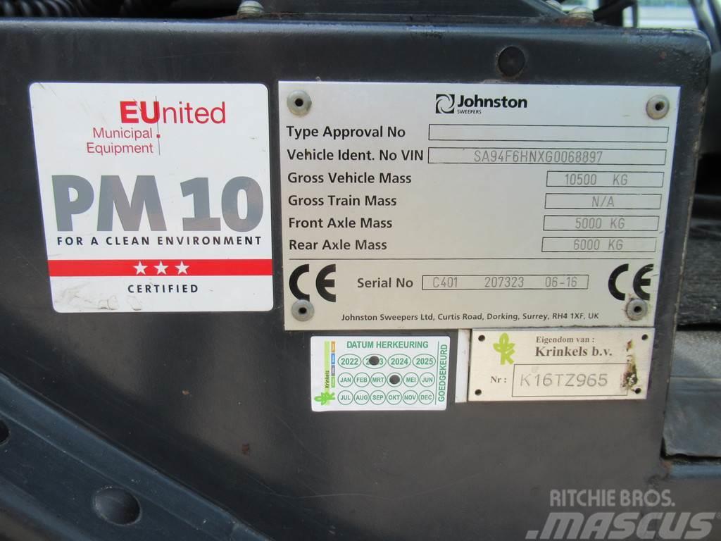 Johnston C401 EURO6 Veegmachine Maturatoare