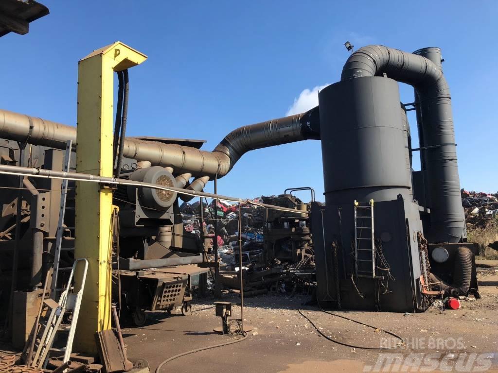 Bonfiglioli Strzępiarka 10HM metal scrap mill hammer mill Presa de balotat industriala