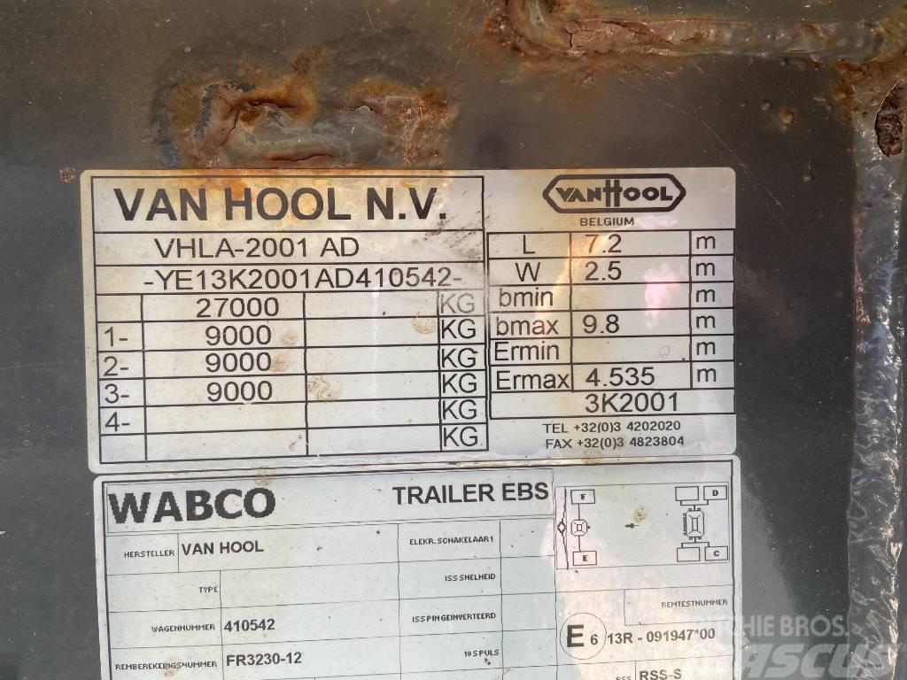 Van Hool 3K2001 Remorci cadru de containere
