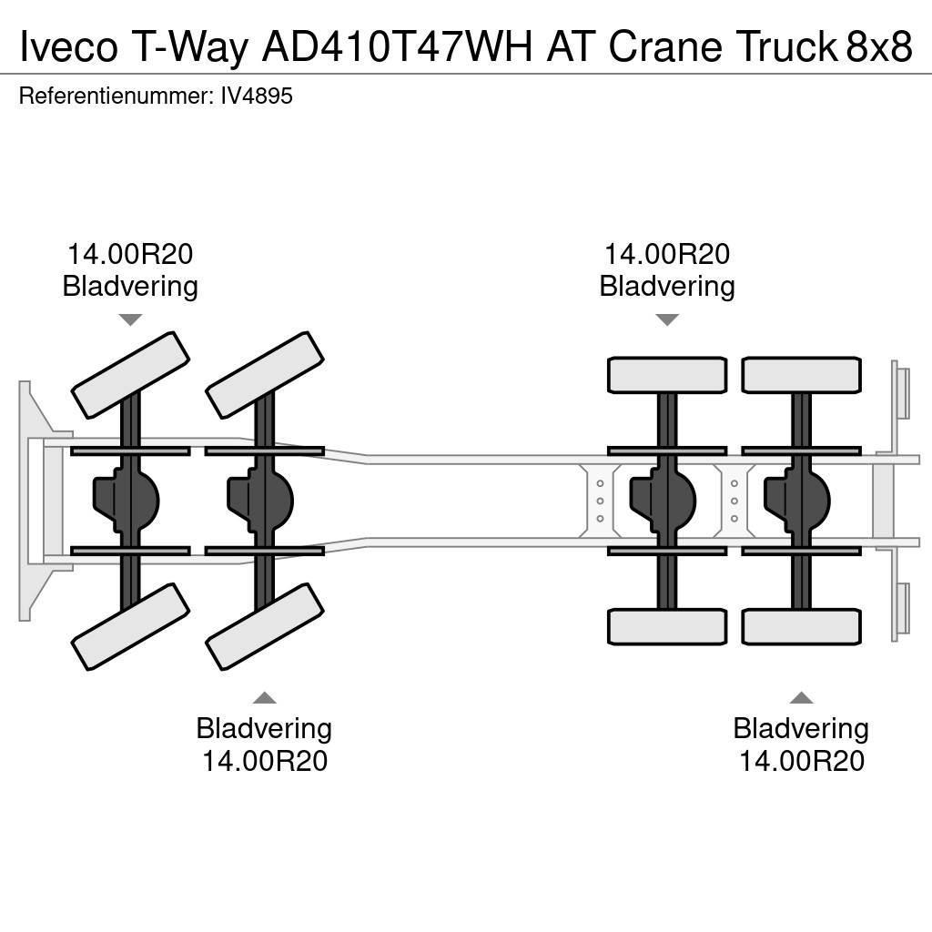 Iveco T-Way AD410T47WH AT Crane Truck Macara pentru orice teren