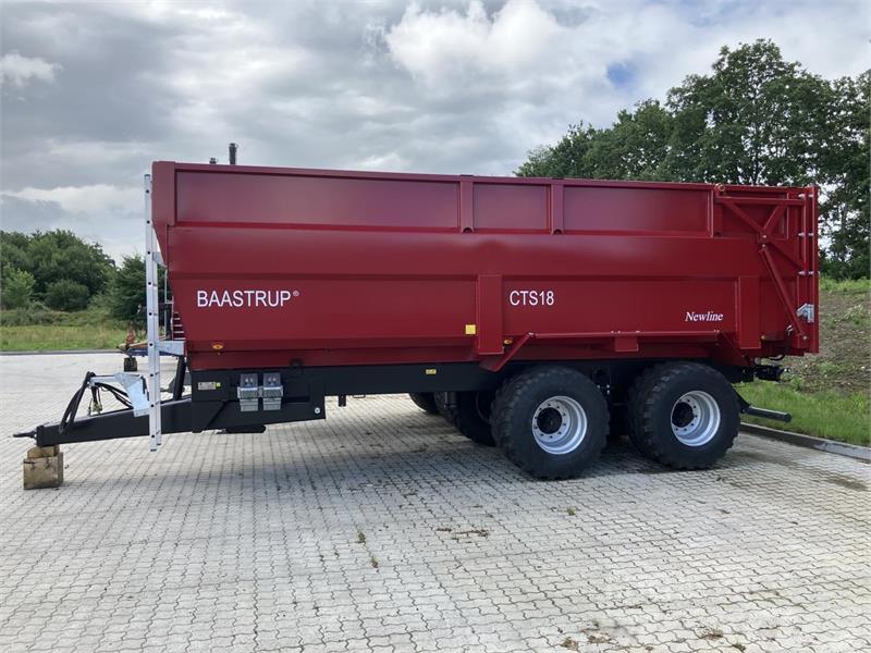Baastrup CTS 18T New Line containervogn Remorci rabatabile