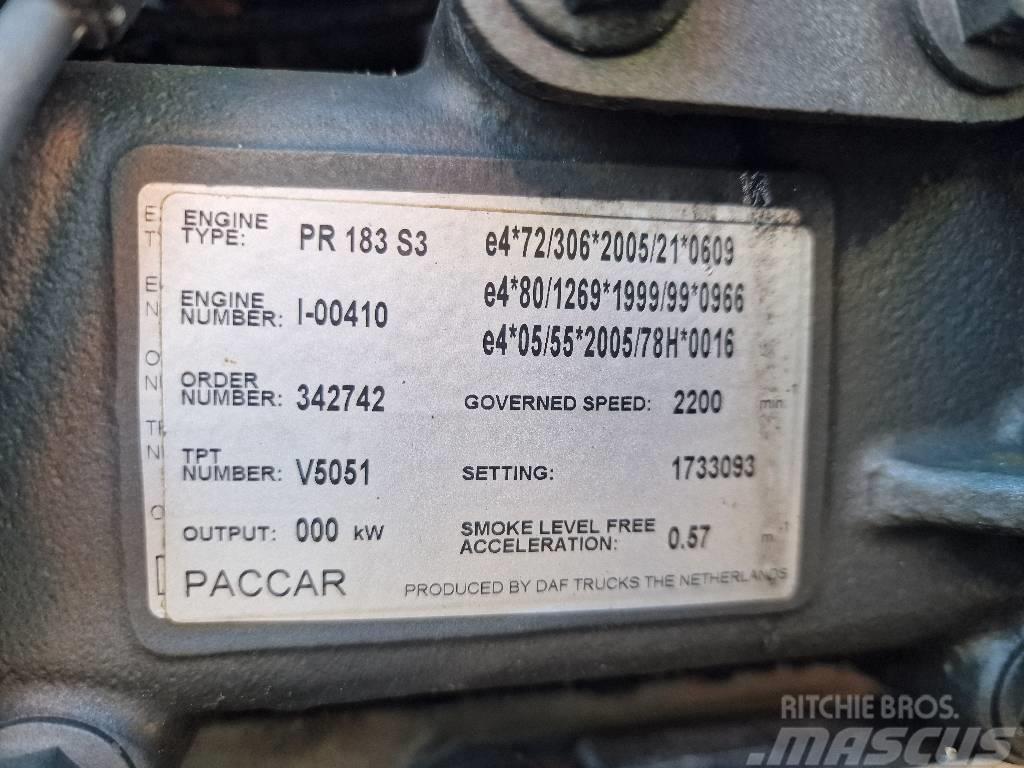Paccar PR 183 S3 Motoare