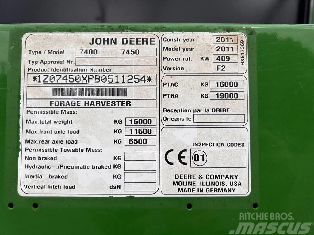 John Deere 7450 Forajere cu autopropulsare