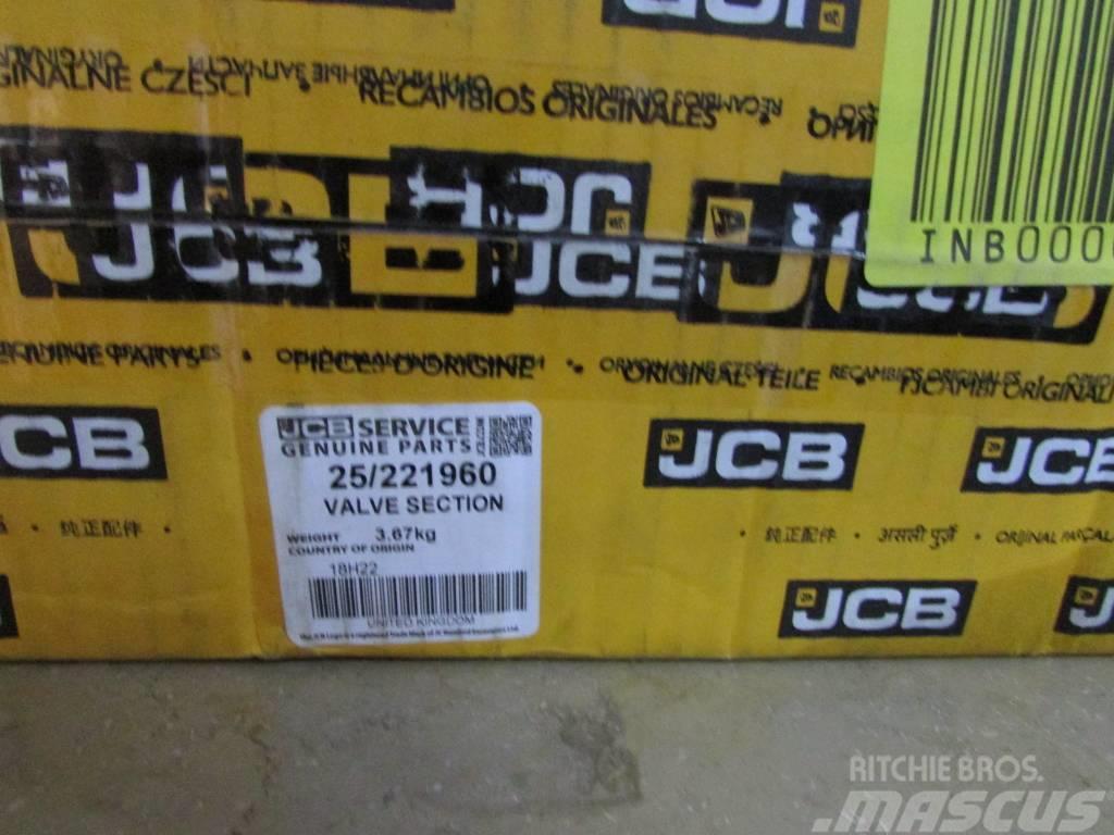 JCB Valve Section / Ventilblock Neu 25/221960 Hidraulice
