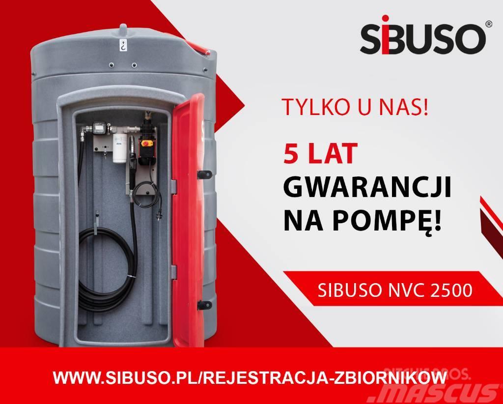 Sibuso NVC 2500L zbiornik Diesel z szafą Cisterne
