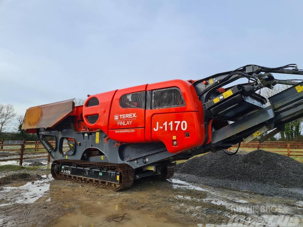Terex Finlay J-1170D JAW CRUSHER Concasoare mobile