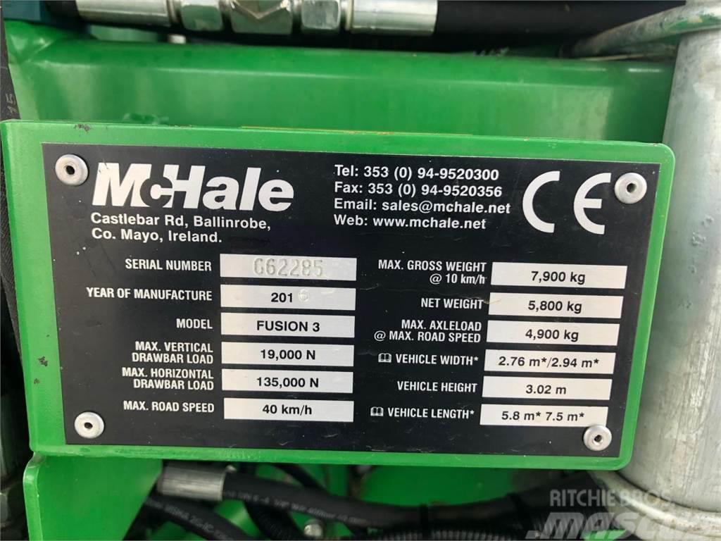 McHale Fusion 3 Plus Masina de balotat cilindric