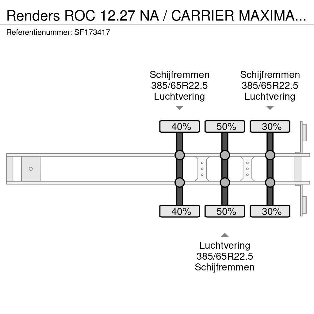 Renders ROC 12.27 NA / CARRIER MAXIMA 1200 DPH Semi-remorci cu temperatura controlata