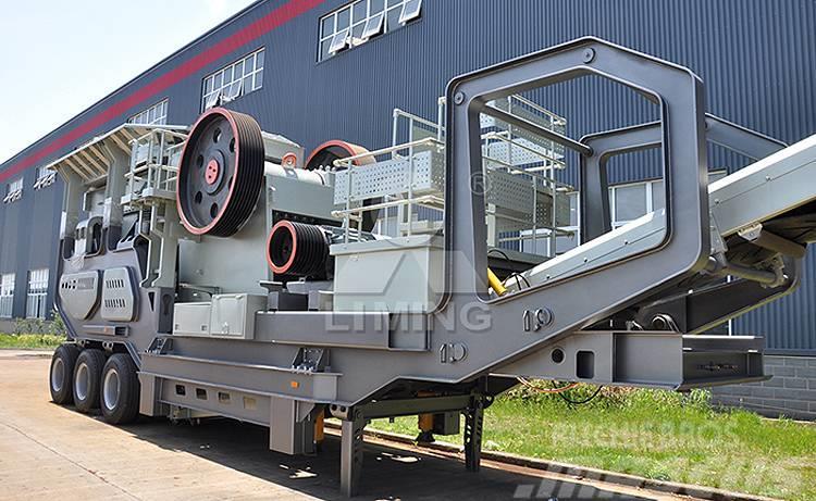 Liming PE600*900 mobile jaw crusher with diesel engine Concasoare mobile