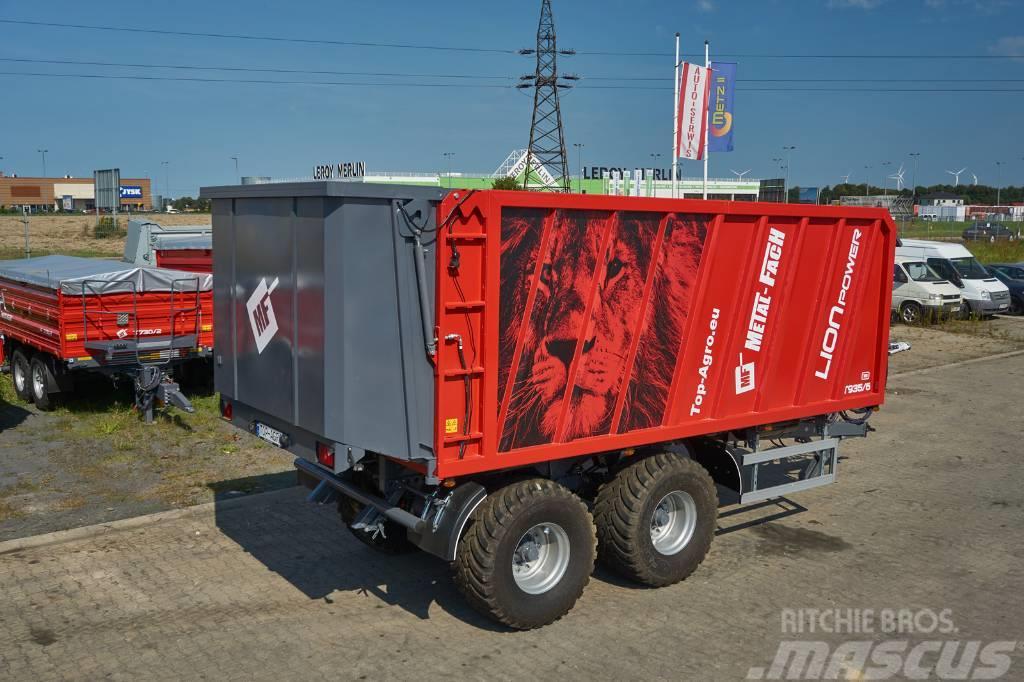 Metal-Fach T935/6 - 32m3 trailer with front sliding wall Remorci cu scop general