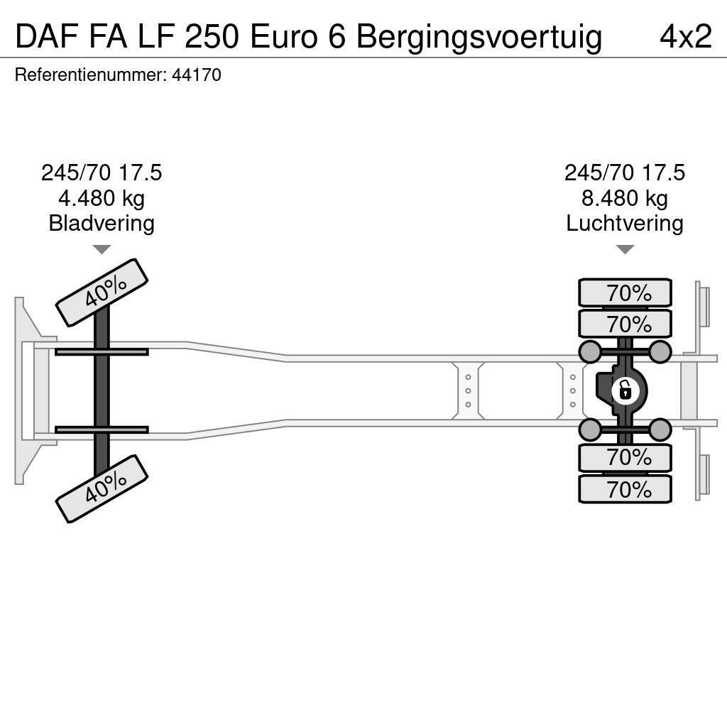 DAF FA LF 250 Euro 6 Bergingsvoertuig Vehicule de recuperare