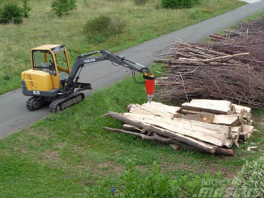  Konusni cepilec drv za bagre Kegelspalter Holzspal Despicatoare si taietoare de lemne