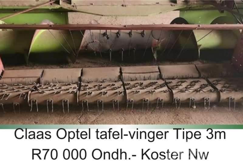 CLAAS Pick up header with fingers - 3m Altele