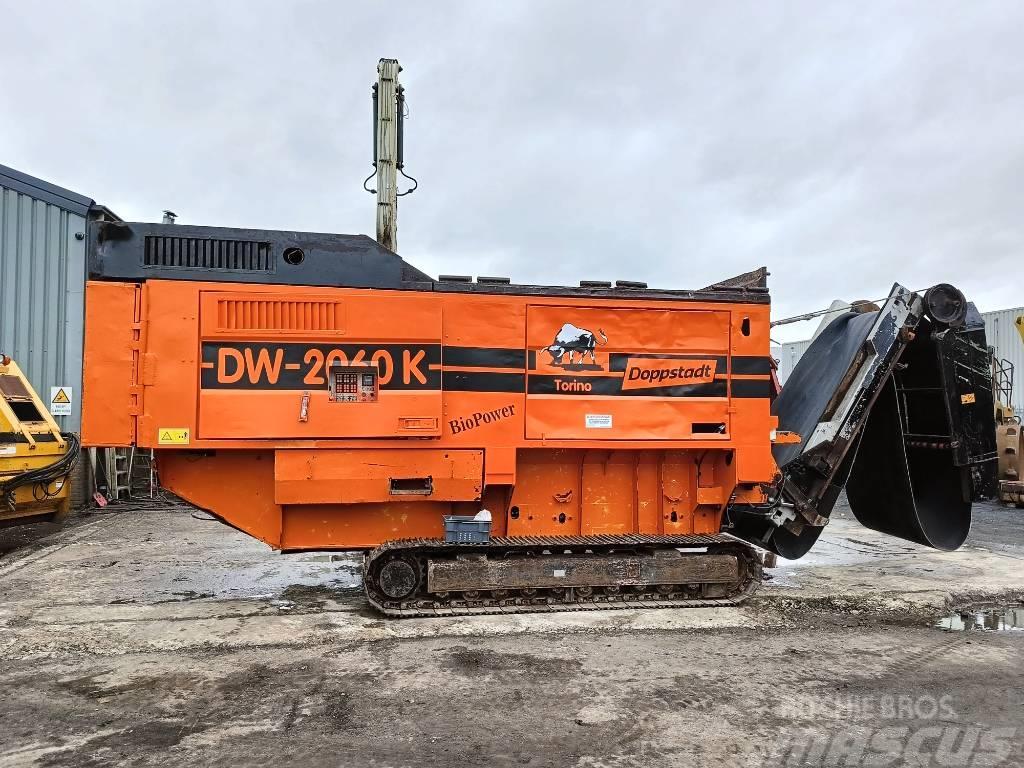 Doppstadt DW 2060 K BioPower shredder waste wood remote Masina de tocat deseuri