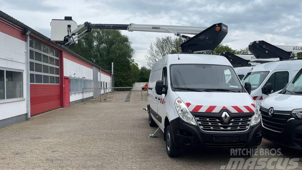 Renault Master Hubarbeitsbühne Time Versalift VTL-145 F Ko Platforme aeriene montate pe camion