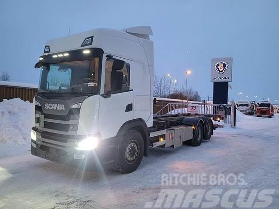 Scania G 500 B6x2NB Camion cadru container