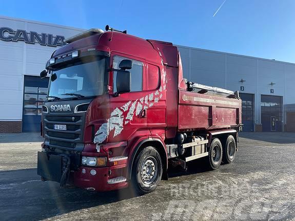 Scania R560CB6x2HSA, Istrail dumper, brøyteutstyr inkl. m Autobasculanta