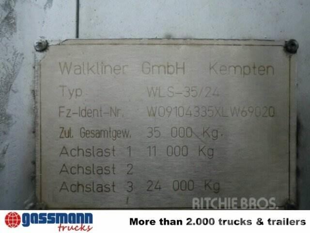  Andere WALKLINER WLS 35/24, Walkingfloor mit Klapp Alte semi-remorci