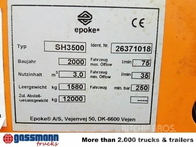 Epoke Salzstreuer SH 3500 mit Hydraulikantrieb Alte accesorii tractor