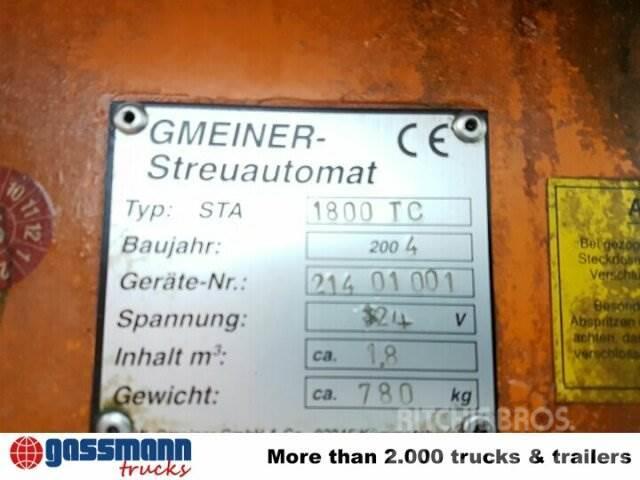 Gmeiner Streuautomat STA 1800 TC mit Alte accesorii tractor