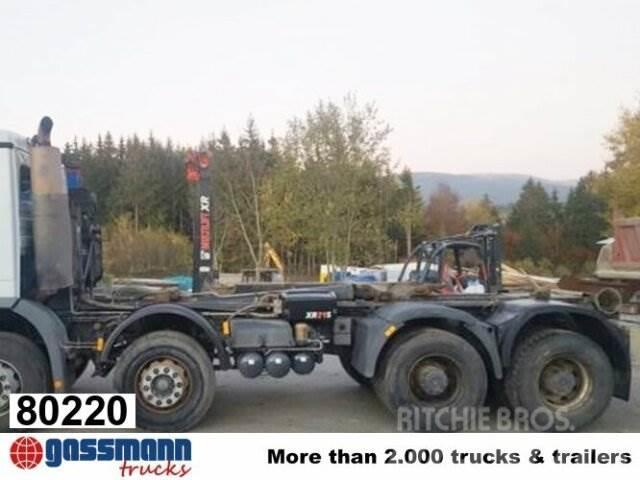 Hiab XR21S59 Abrollanlage Camion cu carlig de ridicare