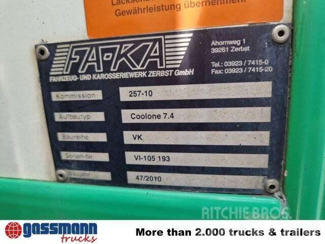 MAN TGM 15.250/340 4X2 BL, Tiefkühlkoffer, Camion cu control de temperatura