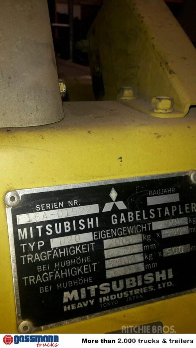 Mitsubishi FD20 Altele