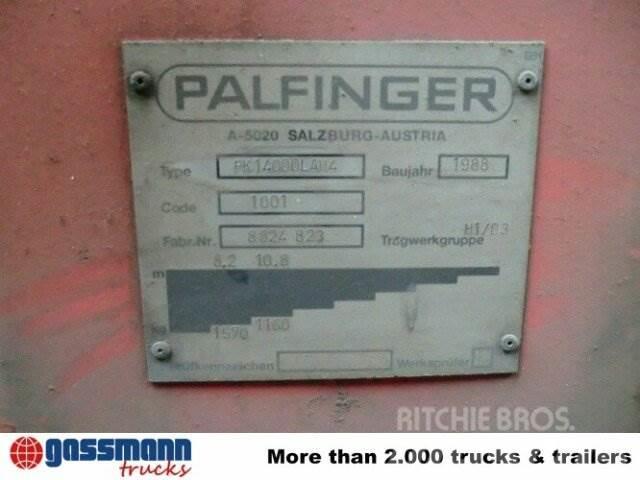 Palfinger PK 14000LAH4 Hochsitz Camioane cu macara