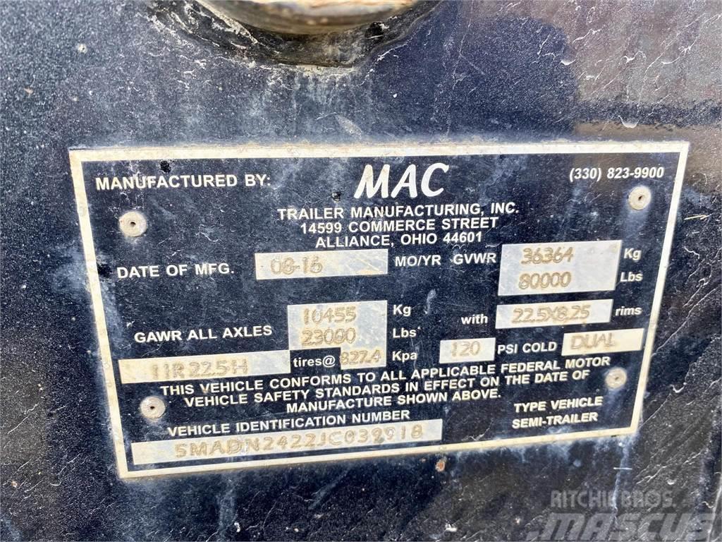 MAC TRAILER MFG 11R225H Remorci basculante