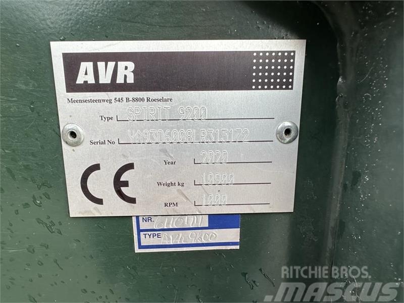 AVR SPIRIT 9200 Recoltatoare de cartofi
