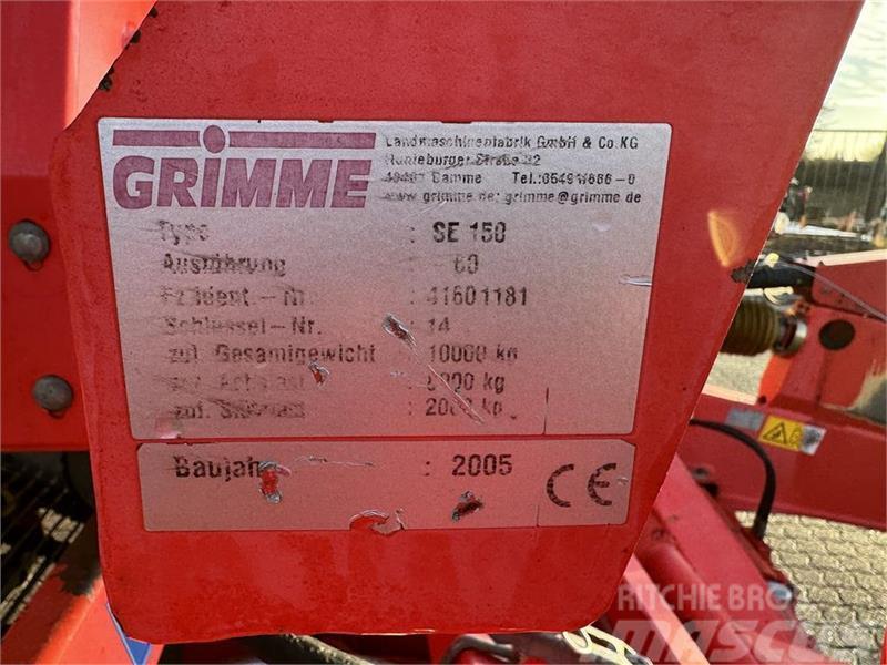 Grimme SE-150-60-UB Recoltatoare de cartofi