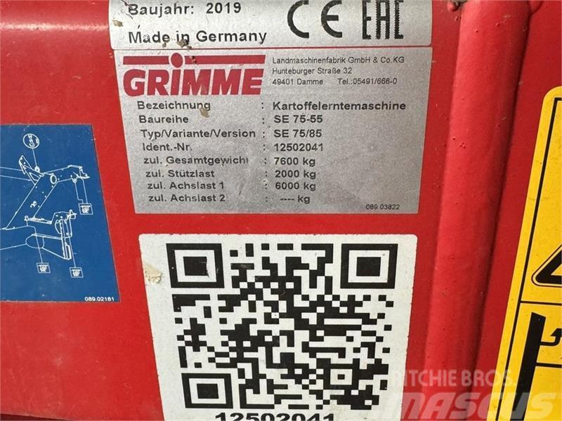 Grimme SE-85-55-UB Recoltatoare de cartofi