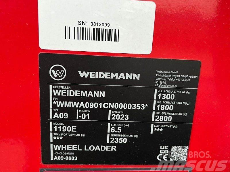 Weidemann 1190E Mini incarcator