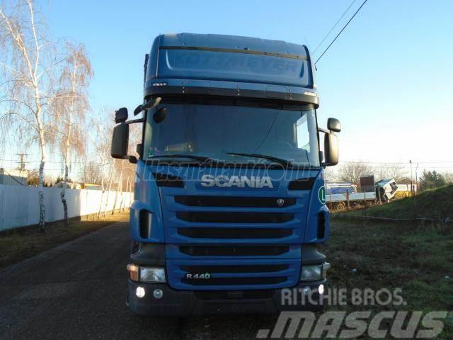 Scania R440 Euro 6 120 m3 Szalmaszállítás !!! Camion cu prelata