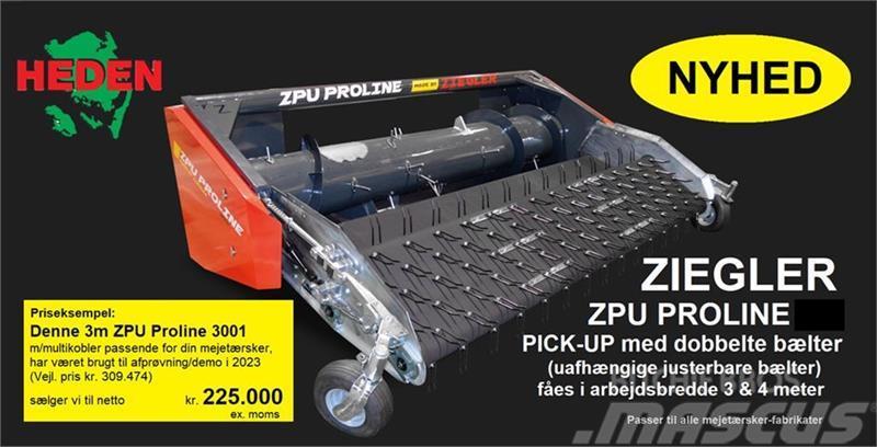 Ziegler ZPU ProLine  Pick-up med dobbeltbælter Pick up/Platou