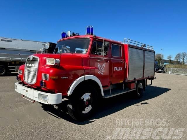MAN 13.168 Langsnudet Veteranbil Camion de pompier