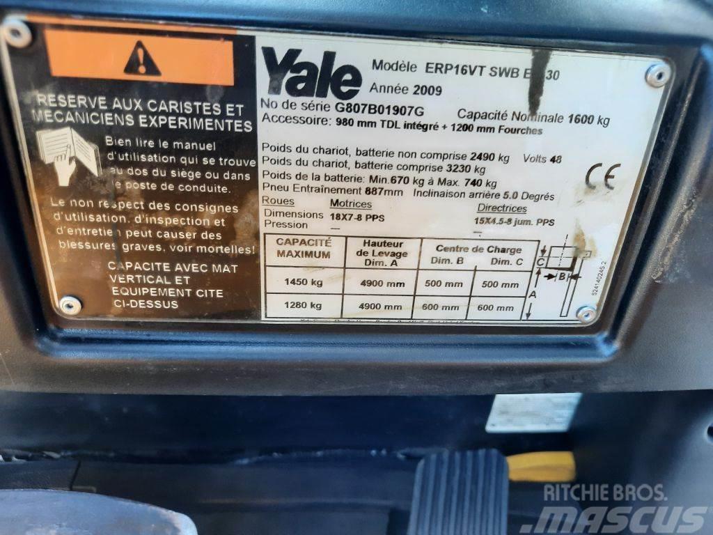 Yale ERP 16 VT Batterie NEU Stivuitor electric