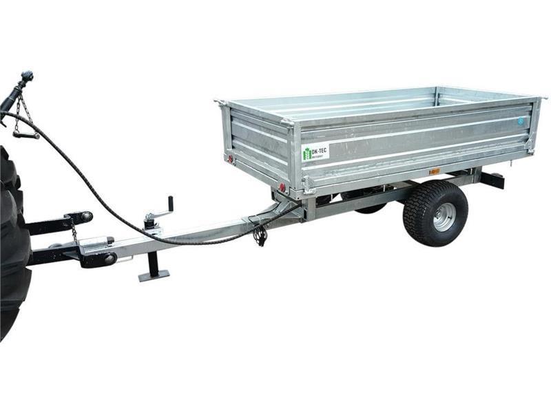 Dk-Tec 1.5 tons galvaniseret trailer Alte echipamente pentru tratarea terenului