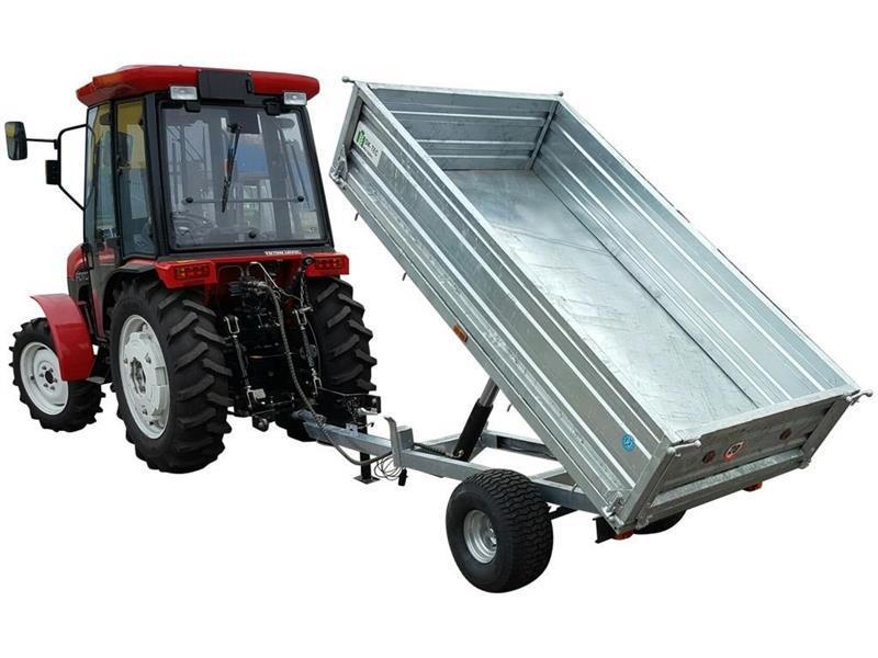 Dk-Tec Galvaniseret trailer 1.5 tons Alte echipamente pentru tratarea terenului