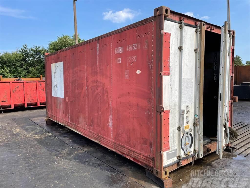  20FT container, lukket, til dyrehold eller lign. Containere pentru depozitare