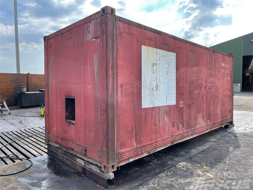  20FT container, lukket, til dyrehold eller lign. Containere pentru depozitare